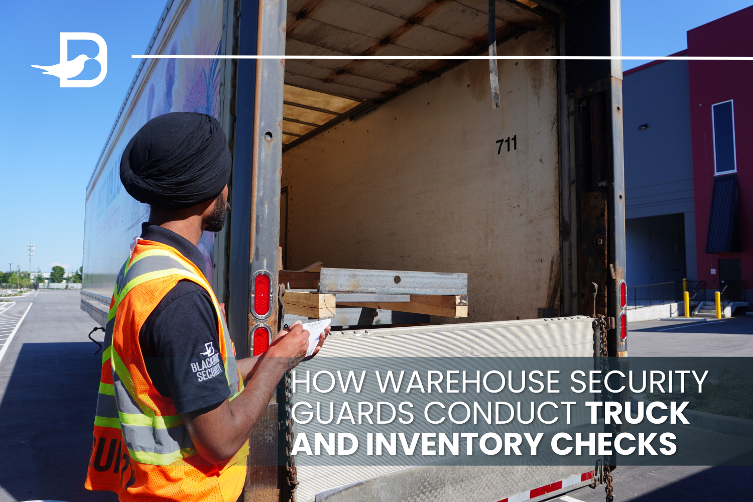 Blackbird Security provides warehouse security services to warehouses and distribution centres across Canada including BC Ontario Alberta and Quebec
