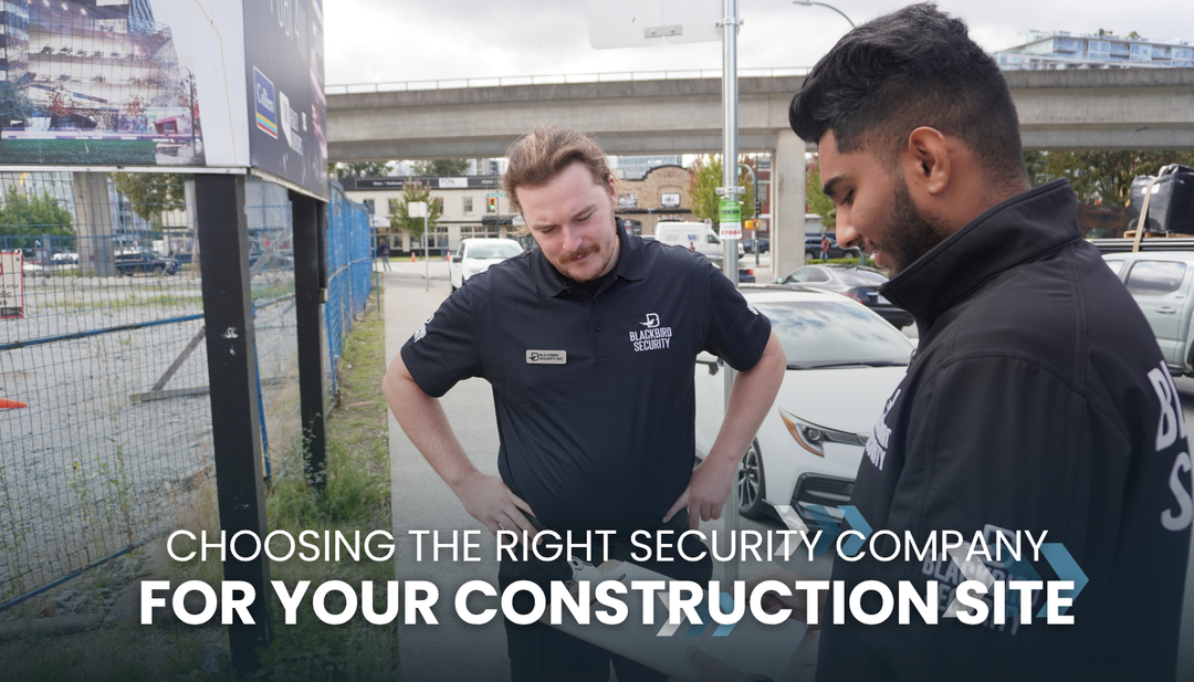How to Choose the Right Construction Site Security Company