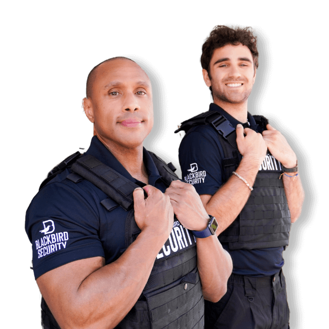 Blackbird security guards