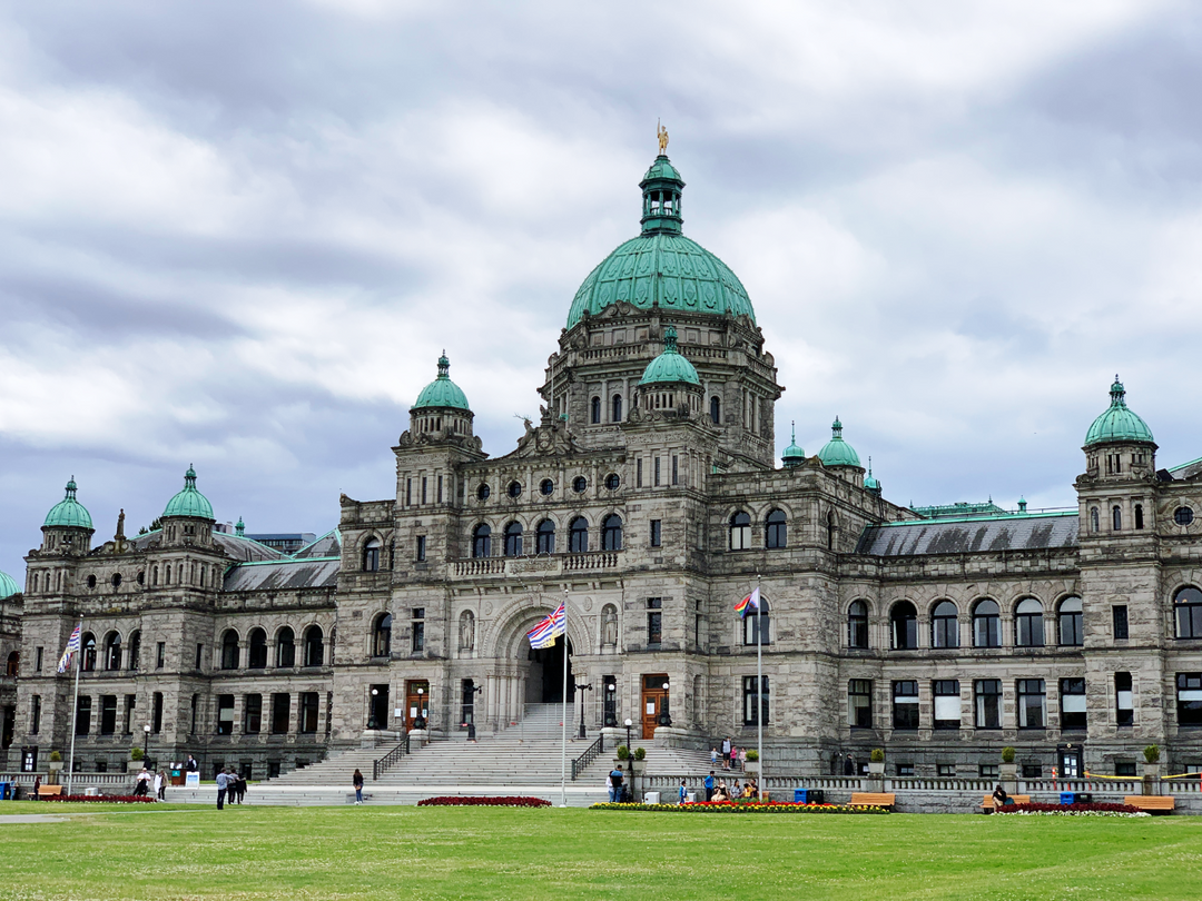 BC Government legislature in Victoria